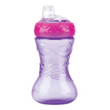 Copo Transição Antivazamento Bico De Silicone Nuby 300ml Cor Lilás