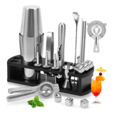 Coqueteleira Boston Bar Drinks Kit 23 Pc Barman Profissional