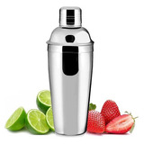 Coqueteleira Copo P Drinks Caipirinha Bar Inox 500 Ml Cor Cinza