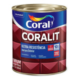 Coralit Esmalte Sintético De Alto Brilho Ultraresistance Branco 3 6 L Coral