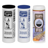 Corante Tupy 45g Preto E Azul Índigo Fixador Tupyfix