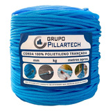 Corda Azul Nylon Multifilamento 6mm Com 150m