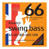 Corda Baixo 5 Cordas Rotosound Swing Bass Rs665ld 045/130