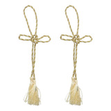 Corda De Cortina Tassel Tecida À Mão  Sem Furar  Elegante E