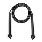 Corda De Pular Profissional  Speed Rope Funcional Ajustável Cor Preto Tamanho G Genero Unissex