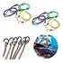 Corda Elástico 1 5 Metros Bagageiro Moto Bike Kit 10 Un Cor Variado