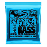 Corda Ernie Ball Extra Slinky Bass P/ Contrabaixo 040 - 095