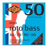 Corda Para Baixo Rotosound Roto Bass Rb50 050/110
