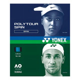 Corda Yonex Poly Tour Spin Azul Set Individual 16l 1 25mm