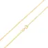 Cordão Colar Corrente Feminina Em Ouro 18k Piastrine 40cm
