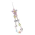 Cordão Com Pingente Para Celular, Cordão Fofo Feito Roxo