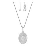 Cordao Corrente 60cm Medalha
