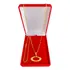 Cordão Corrente Banhada Ouro 18k Oval Oakleyy