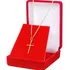 Cordão Corrente De Ouro Piastrine 60cm 18k Masculino E Cruz