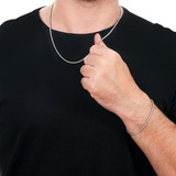 Cordao Corrente Masculina Conjunto