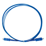 Cordão De Fibra Óptica Simplex Sm Sc upc Sc upc 2 Metros