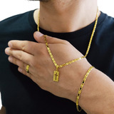 Cordao E Pulseira 100