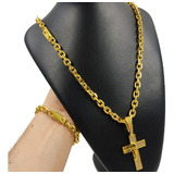 Cordao E Pulseira Cadeado