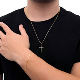 Cordao E Pulseira Masculina