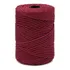 Cordão Encerado De Algodão Danitex 2mm Com 100mts Cor 7717- Rubi