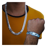 Cordao Groumet Duplo Pulseira