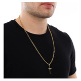 Cordao Masculino 4mm Pingente