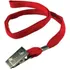 Cordão Para Crachá Com Jacaré Vermelho 12mm Mares 10 Und