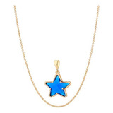 Cordao ping Estrela Cristal