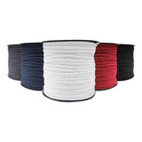 Cordao Poliester Branco 4mm