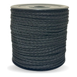 Cordao Poliester Preto 4mm
