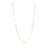 Cordao Rommanel 18k Flores