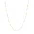 Cordão Rommanel Banhado Ouro 18k Fio Veneziano 80 Cm 531717 Cor Dourado