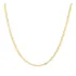 Cordão Rommanel Feminino Elo Longo Folheada Ouro 50cm 531156 Cor Dourado
