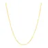 Cordão Rommanel Folheado Fio Cadeado Batido 530308 Cor Dourado