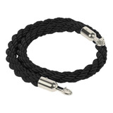 Cordao Trancado Preto Para