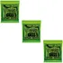 Cordas Baixo 045 Ernie Ball Slinky Níquel 5un 3 Pack