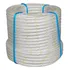 Cordas Pampa Nr18 12mm Corda Rapel Poliamida Cor Branca Com Fio Amarelo 50m