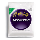 Cordas Para Guitarra Acústica Strung Strung Martin & Co M530 10-47
