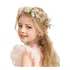 Coroa Guirlanda Tiara Flores Borboletas Noiva Daminha Luxo