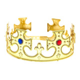 Coroa Rei Dourada Regulavel