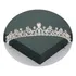 Coroa Tiara Noiva Debutante Prateada Porta Coque Casamento