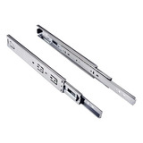 Corrediça Telescópica Larga H45 450mm 35kg Zincada Renna