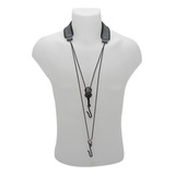 Correia Bg Para Clarone Baixo C50b   2 Ganchos De Metal