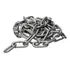 Corrente 2mm Galvanizada Sem Calibragem Elo Longo Metro