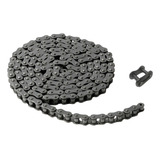 Corrente Asa 40 Simples 10 Metros Passo 1 2 12 7mm  1 Emenda