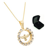 Corrente Banhada Ouro Pingente