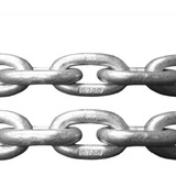 Corrente Calibrada Din 766 Aço 1050 Galvanizado A Fogo 8 Mm