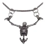 Corrente Caveira Pingente Skull