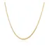 Corrente Colar Bismarck Italiana Ouro 18k 750 45 Cm 2,60 Mm