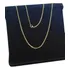 Corrente Colar Feminino Grumet 2mm Linda Banhado A Ouro 18k